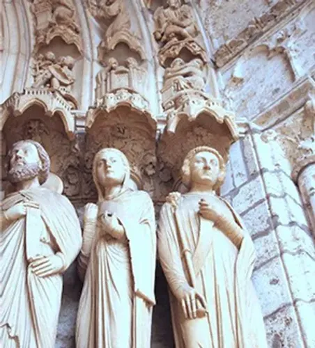 The Medieval Frame of Monumental Portal Sculpture (Pedestals, Canopies, Niches) : Cultural Transfers and Agency (12th-13th Centuries) project image